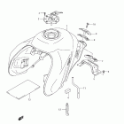 DL650,A Топливный бак (model k9)