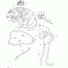 GSX-R750 Топливный бак (model k9)