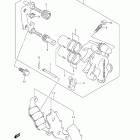 RM85,L Передний суппорт тормозной