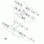RM-Z450 Втулки заднего рычага