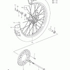 RM85,L Front wheel (rm85k7 / k8 / k9)