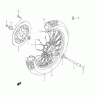 VS800 Boulevard S50 Переднее колесо