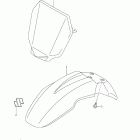 DR-Z70 Переднее крыло