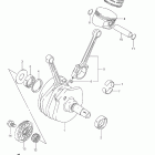 VL1500,T Boulevard C90 Коленвал