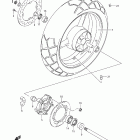 DL1000 Заднее колесо