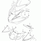 GSX1300R Hayabusa Cowling body (model k9)