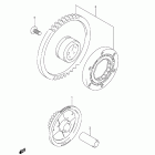 GSX650F Муфта стартера