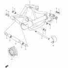 VZ1500 Boulevard M90 Rear swingingarm