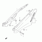 DL650,A Seat tail cover (model k9)
