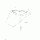 VL800,C,T Boulevard C50 Tank cover (model k9)