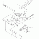 GSX1300BK,A B-KING Rear swingingarm