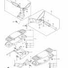 VLR1800,T Boulevard C109R Footrest (vlr1800k8 / tk8 / k9)