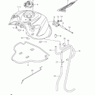 GSX-R600 Топливный бак (model k9)