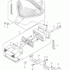 GSX1300BK,A B-KING Задний фонарь