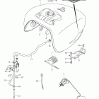 VZ1500 Boulevard M90 Топливный бак