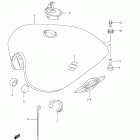 GZ250 Топливный бак