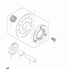DR200SE Муфта стартера