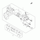 GSF1250SA Bandit Rear caliper (gsf1250sk7 / sk8 / sk9)