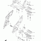 GSX650F Подножки