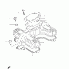 GS500F Крышка головки цилиндров