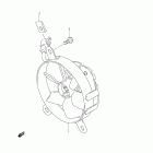 DR-Z400SM Вентилятор радиатора