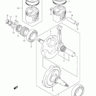 DR-Z125,L Коленвал