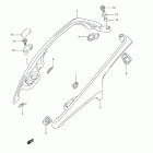 AN650,A Pillion rider handle (an650k6 / k7 / k8 / k9)