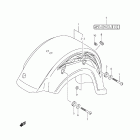 VL800,C,T Boulevard C50 Fender (vl800ck7)