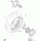 GSX-R600 Заднее колесо