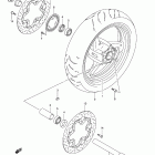GSX1300BK,A B-KING Front wheel (gsx1300bkak8 / ak9)
