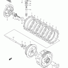 DR-Z125,L Сцепление