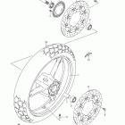 DL650,A Front wheel (dl650ak7 / ak8 / ak9)