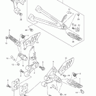 GSX-R750 Подножки