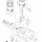 GS500F Коленвал
