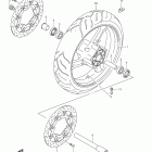 GSF1250SA Bandit Front wheel (gsf1250sk7 / sk8 / sk9)