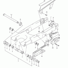 DR-Z400S Маятник задний