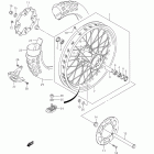 RM-Z250 Rear wheel (model k8 / k9)