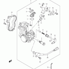RM-Z450 Корпус Дросселя