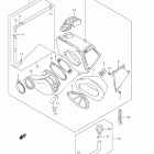 DR650SE Воздухозаборник