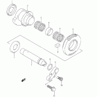 GSX1300BK,A B-KING Балансир кривошипа