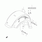 VL800,C,T Boulevard C50 Fender (vl800ck8)