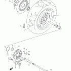VL1500,T Boulevard C90 Заднее колесо
