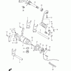 DR200SE Механизм  переключения передач