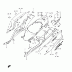GSX-R600 Frame cover (model k9)