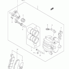 GS500F Передний суппорт тормозной