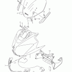 DL650,A Обтекатель