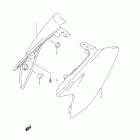 DR-Z70 Обтекатель рамы