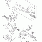 GSX-R600 Подножки