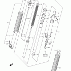 DR-Z400S Передняя вилка
