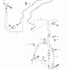 SV650,S,A,F Front brake hose(sv650ak8 / sak8 / ak9 / sak9)